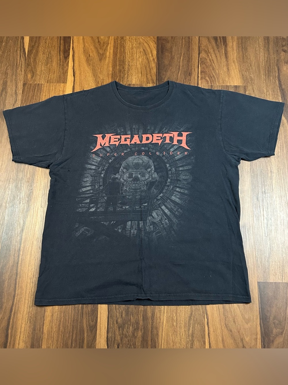 2000s Black megadeath  'Super Collider' Graphic Tee